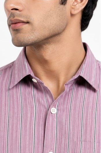 LIQUID LENIN STRIPE SHIRT