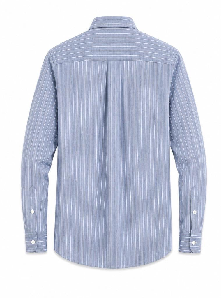 LIQUID LENIN STRIPE SHIRT