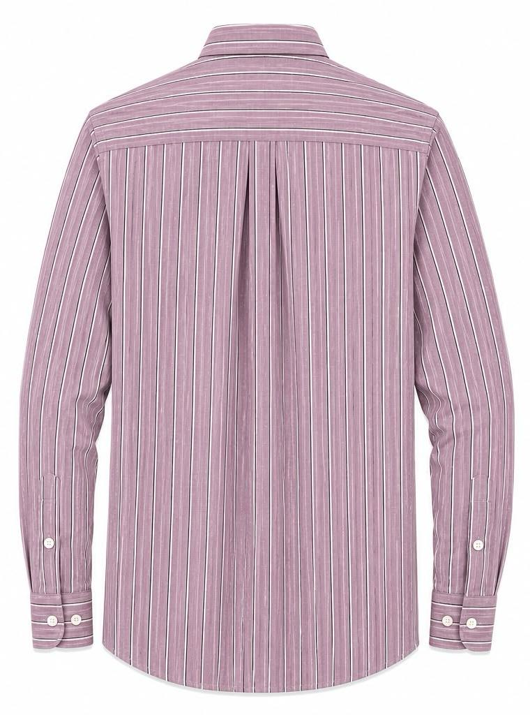 LIQUID LENIN STRIPE SHIRT