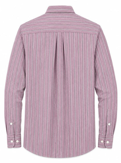 LIQUID LENIN STRIPE SHIRT