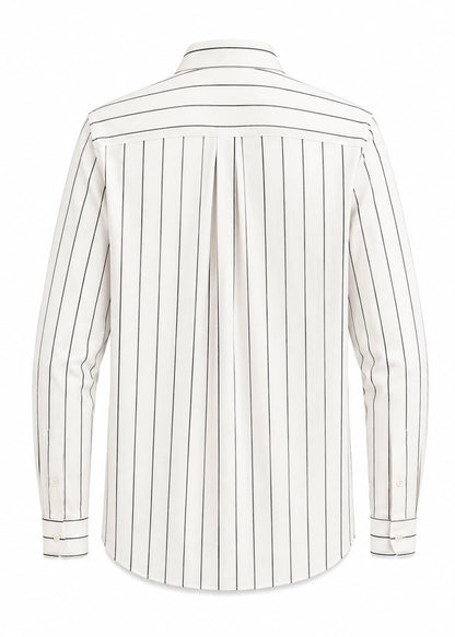 LIQUID LENIN STRIPE SHIRT