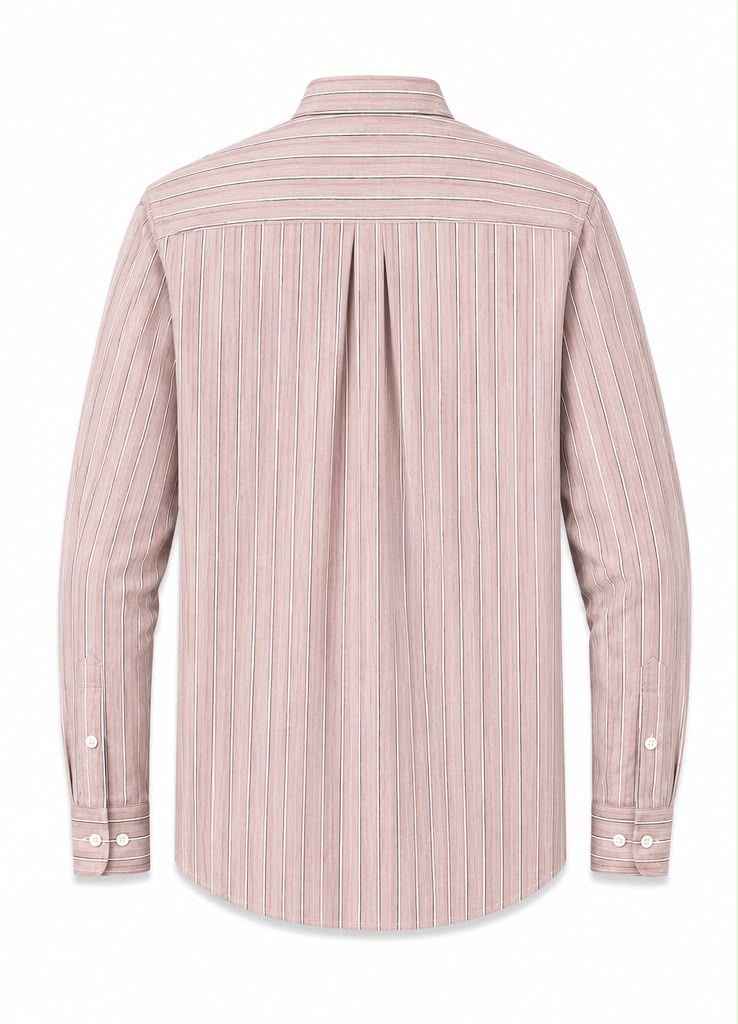 LIQUID LENIN STRIPE SHIRT