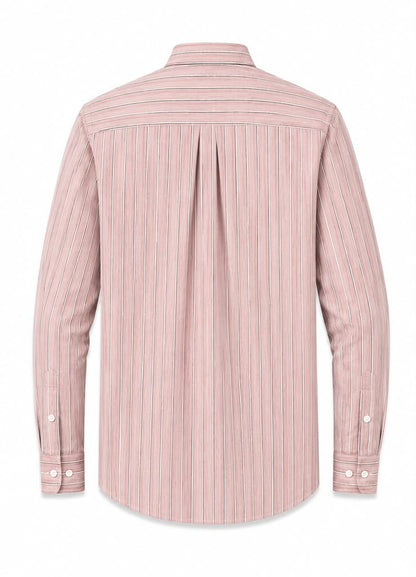 LIQUID LENIN STRIPE SHIRT