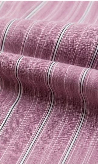 LIQUID LENIN STRIPE SHIRT